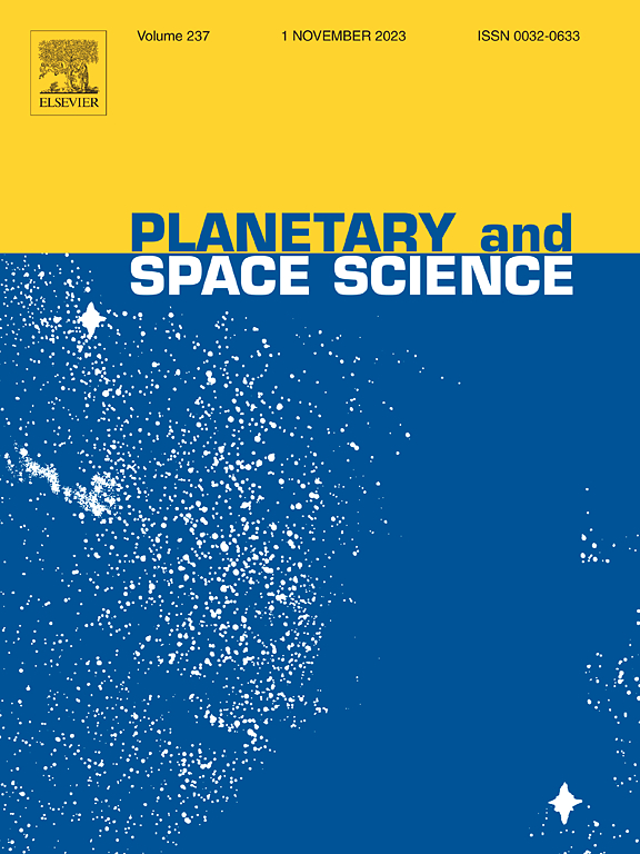 Go to journal home page - Planetary and Space Science
